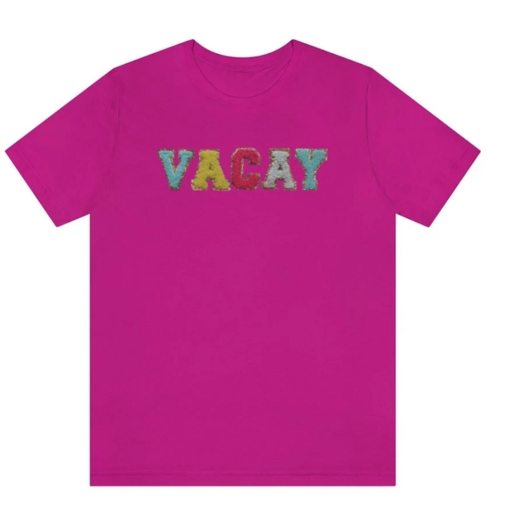 Pink VACAY T-Shirt. Worn Once.